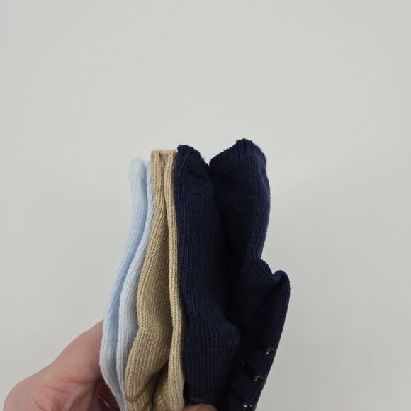 NWT Polo Ralph Lauren Baby No Slip Socks 3 Pair 18-24 Mo - Picture 2 of 5